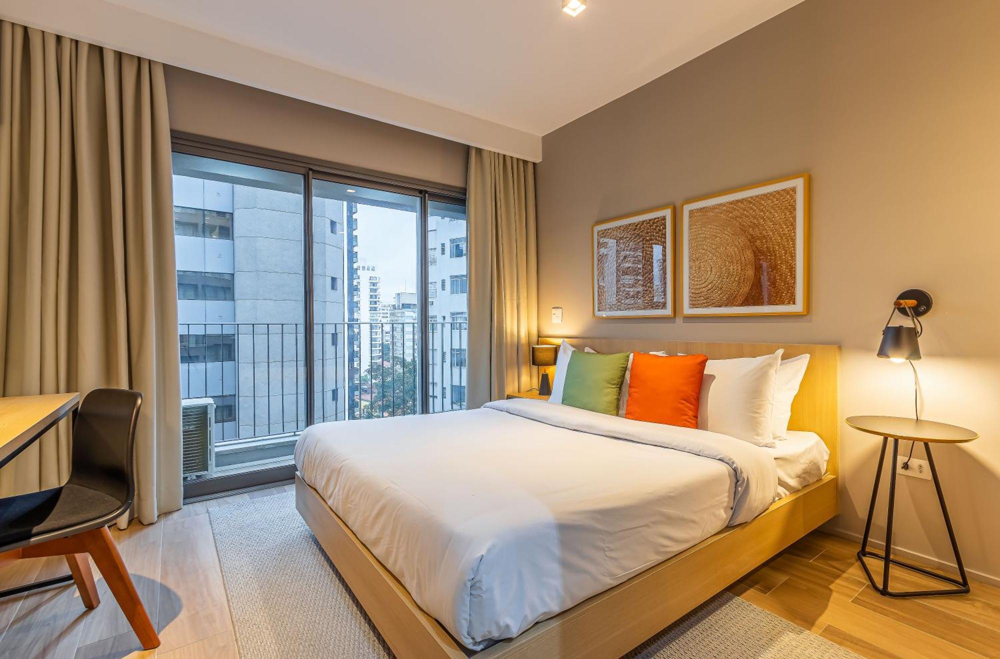 Apartamentos Proximos Ao Masp E A Metros Da Estacao Consolacao E Avenida Paulista - Next Haddock São Paulo Kamer foto