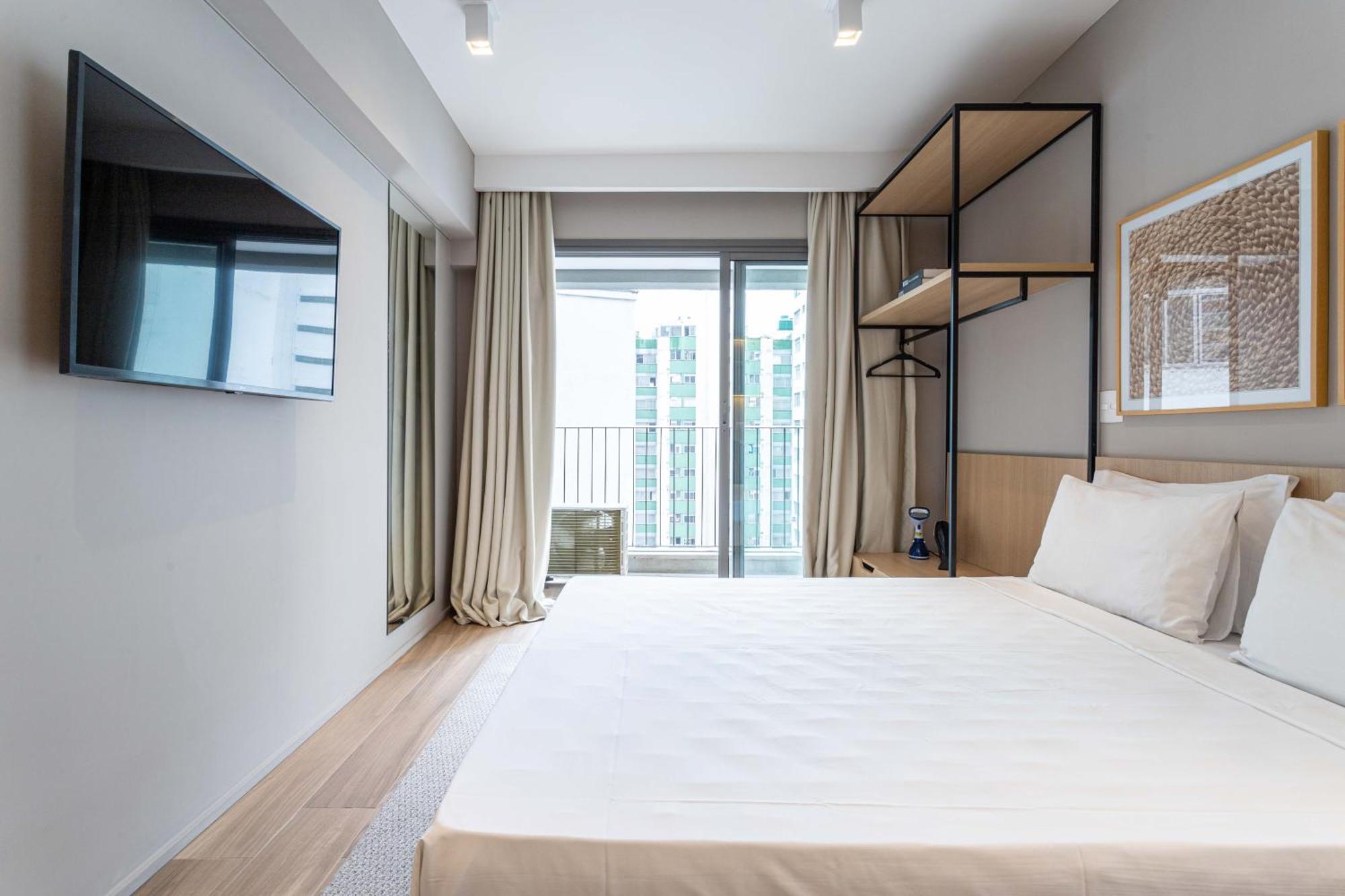 Apartamentos Proximos Ao Masp E A Metros Da Estacao Consolacao E Avenida Paulista - Next Haddock São Paulo Buitenkant foto