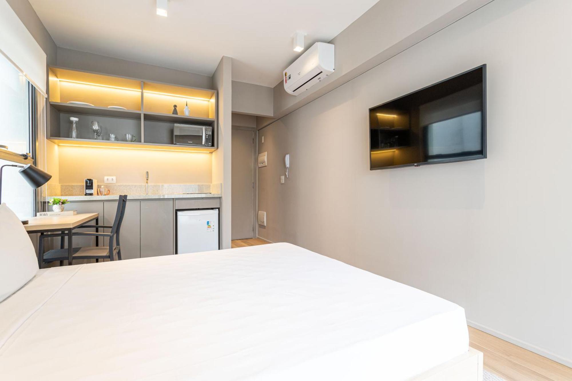 Apartamentos Proximos Ao Masp E A Metros Da Estacao Consolacao E Avenida Paulista - Next Haddock São Paulo Buitenkant foto