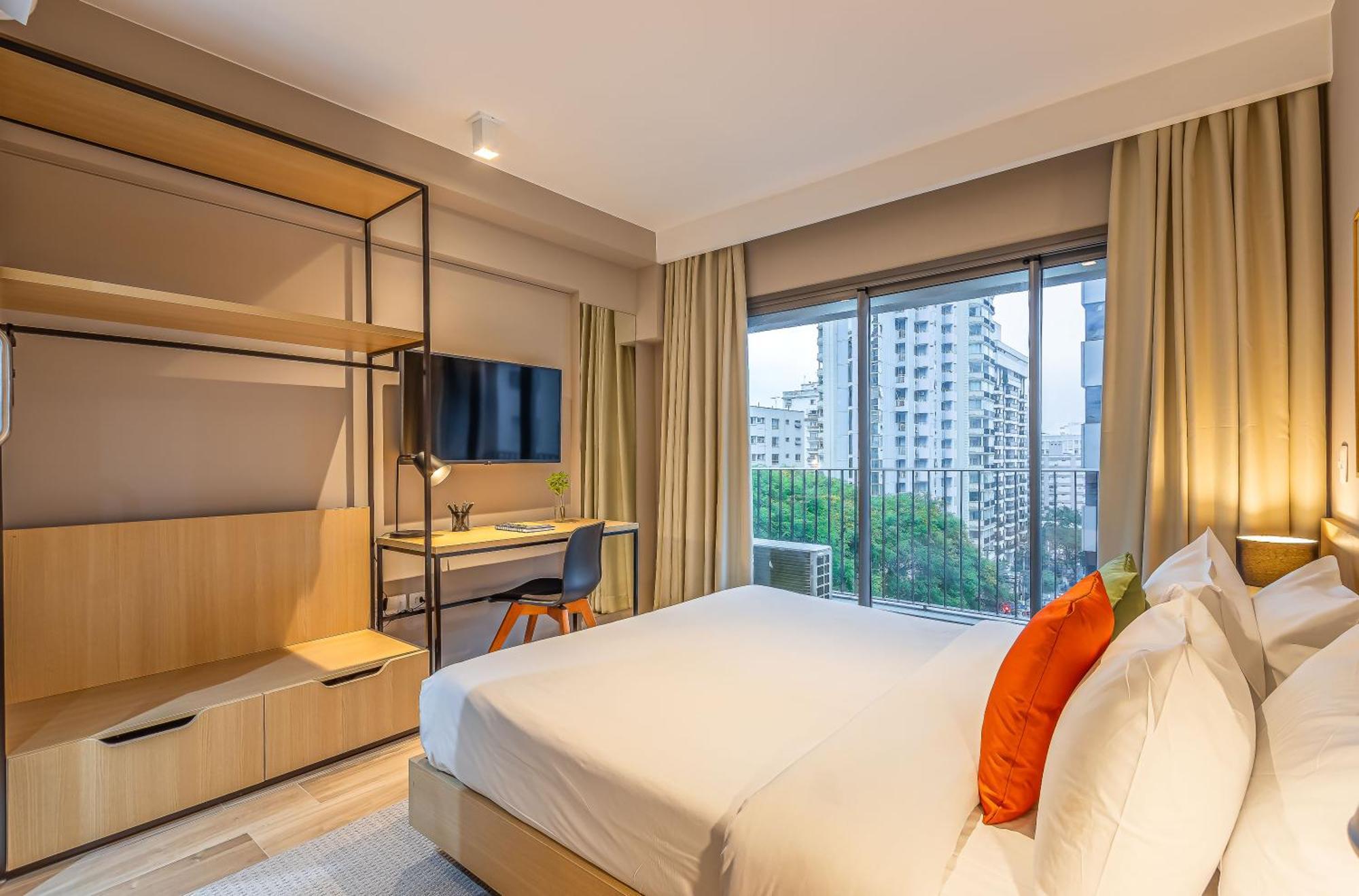 Apartamentos Proximos Ao Masp E A Metros Da Estacao Consolacao E Avenida Paulista - Next Haddock São Paulo Kamer foto